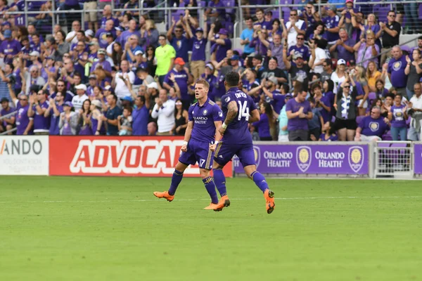 Orlando City 8 Nisan 2018 'de Orlando Florida' daki Exploria Stadyumu 'nda Portland Timbers' a ev sahipliği yaptı.. 