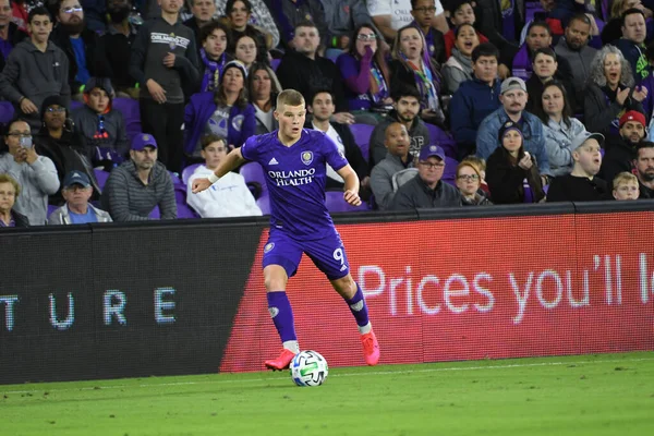 Orlando City Házigazda Real Salt Lake Exploria Stadionban 2020 Február — Stock Fotó