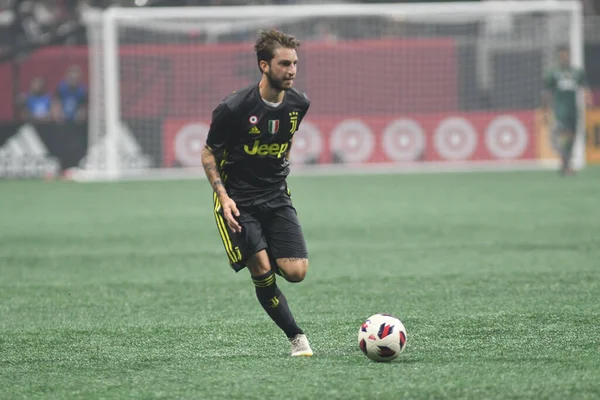 1 Ağustos 2018 tarihinde Atlanta 'daki Mercedez Benz Stadyumu' nda tüm yıldızlar Juventus 'a karşı..  