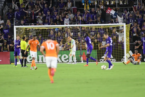 Orlando City SC, 22 Eylül 2018 'de Florida Exploria Stadyumu' nda Houston Dynamo 'yu ağırladı.. 