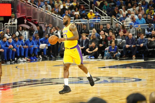 Orlando Magic Organiseert Lakers Het Amway Center Orlando Forida Woensdag — Stockfoto