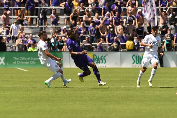 Orlando City Host Cincinnati Floridai Orlando City Stadionban 2019 Május — Stock Fotó