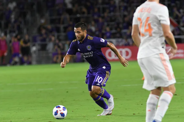 Orlando City SC, 24 Ağustos 2018 'de Florida Exploria Stadyumu' nda Atlanta United 'a ev sahipliği yaptı.