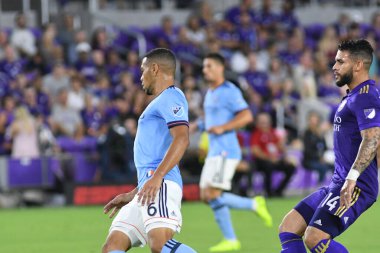 Orlando City 26 Temmuz 2018 'de Florida Exploria Stadyumu' nda NYC FC 'ye ev sahipliği yaptı. Fotoğraf: Marty Jean-Louis
