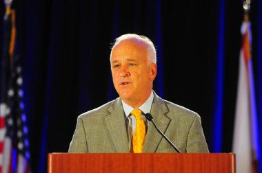 Florida Valisi Rick Scott 13 Ekim 2015 'te Orlando Florida' daki İnanç Sempozyumu 'nda konuşma yapacak. Fotoğraf: Marty Jean-Louis