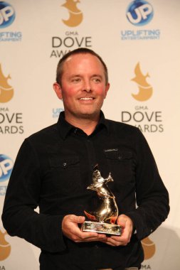 15 Ekim 2013 'te Tennessee, Nashville' deki Allen Arena 'da düzenlenen 44. GMA Dove Ödülleri' nin sahne arkasında..