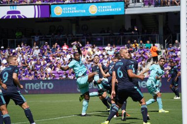 Orlando City SC 20 Nisan 2019 'da Orlando City Stadyumu' nda Vancouver Whitecaps 'a ev sahipliği yapıyor..  