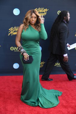 24 Mart 2018 Cumartesi günü Las Vegas 'taki Orleans Resort' ta düzenlenen 33. Yıldız Ödülleri Kırmızı Halı sırasında ünlüler.