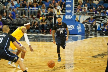 Orlando Magic 11 Aralık 2019 Çarşamba günü Orlando Forida 'daki Amway Center' da Los Angeles Lakers 'a ev sahipliği yaptı..  
