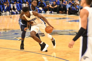 Orlando Magic 10 Ekim 2018 tarihinde Orlando Florda 'daki Amway Center' da Memphis Grizzilies 'e ev sahipliği yaptı.. 