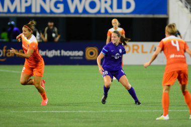 Orlando Pride sunucusu Houston Dash 23 Haziran 2016 'da Orlando Florida' daki Dünya Kampı Stadyumu 'nda..