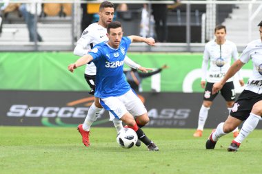 13 Ocak 2018 'de Orlando Florida' daki Spektrum Stadyumu 'nda düzenlenen Florida Kupası' nda Korucular Corinthianlara karşı..