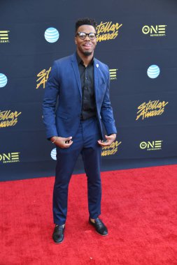 24 Mart 2018 Cumartesi günü Las Vegas 'taki Orleans Resort' ta düzenlenen 33. Yıldız Ödülleri Kırmızı Halı sırasında ünlüler.