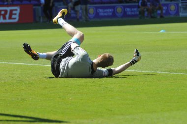 Orlando City SC, 9 Nisan 2019 'da Orlando, Florida' daki Citrus Bowl 'da New York Red Bulls' a ev sahipliği yapıyor..  