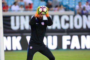 ABD Futbol Takımı 6 Eylül 2016 'da Jacksonville Florida EverBank Field' da Trinidad & Tobago 'ya ev sahipliği yaptı..
