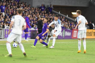 Orlando City SC, 10 Mart 2018 'de Orlando City Stadyumu' nda Minnesota United FC 'ye ev sahipliği yaptı..  