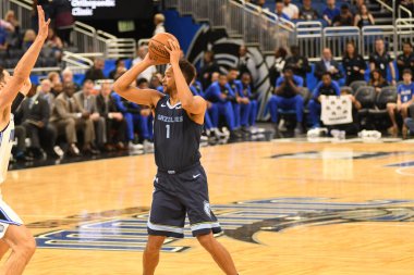 Orlando Magic 10 Ekim 2018 tarihinde Orlando Florda 'daki Amway Center' da Memphis Grizzilies 'e ev sahipliği yaptı..  