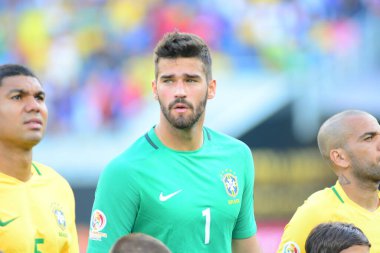 Brezilya, 8 Haziran 2016 tarihinde Orlando Florida 'daki Copa America Centenario' da Haiti ile karşılaştı..  