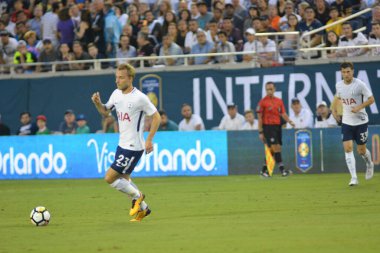 Paris Saint-Germain, Tottenham Hotspur 'a karşı 22 Temmuz 2017' de Orlando Florida 'daki Citrus Bowl' da.  
