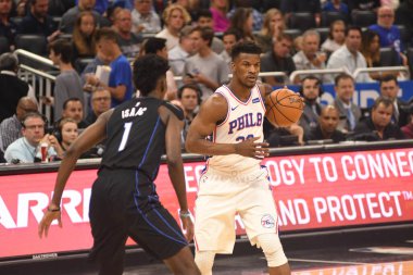 Orlando Magic, Philadelphia 76ers 'ı 25 Mart 2019' da Orlando Florida 'daki Amway Arena' da ağırlıyor.. 