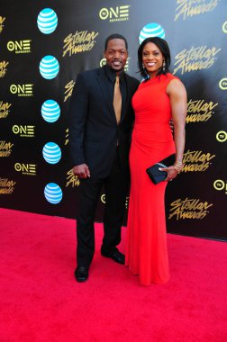 20 Şubat 2016 'da Las Vegas' taki Orleans Arena 'da düzenlenen 31. Yıldız Ödülleri sırasında kırmızı halı.