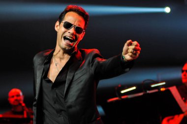 Latin şarkıcı Marc Anthony 5 Ekim 2014 'te Orlando Florida' daki Amway Center 'da konser verdi..  