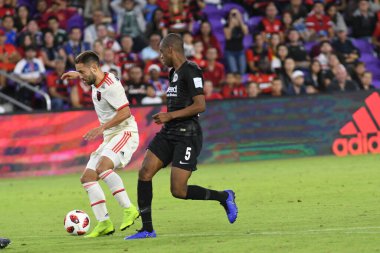 Flamengo Eintracht Frankfurt 'a karşı 12 Ocak 2019 Cumartesi günü Orlando City Stadyumu' nda.  