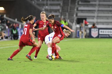 ABD, 7 Mart 2018 tarihinde Orlando City Stadyumu 'ndaki SheBelives Kupası' nda İngiltere ile karşı karşıya geldi..  