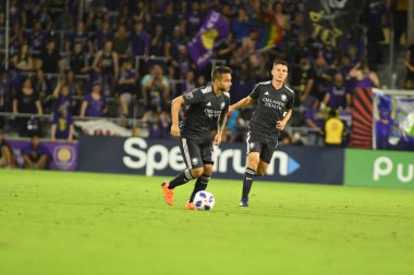 Orlando City 21 Nisan 2018 'de Orlando Florida' daki Exploria Stadyumu 'nda San Jose depremlerine ev sahipliği yaptı.. 