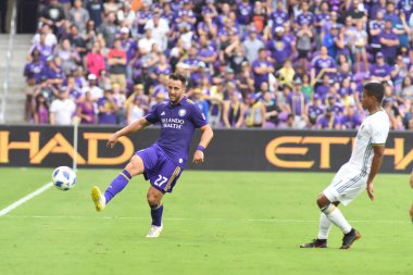 Orlando City 8 Nisan 2018 'de Orlando Florida' daki Exploria Stadyumu 'nda Portland Timbers' a ev sahipliği yaptı..