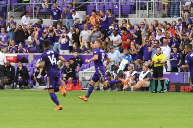 Orlando City 8 Nisan 2018 'de Orlando Florida' daki Exploria Stadyumu 'nda Portland Timbers' a ev sahipliği yaptı.. 