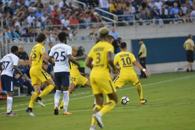 Paris Saint-Germain, Tottenham Hotspur 'a karşı 22 Temmuz 2017' de Orlando Florida 'daki Citrus Bowl' da.  