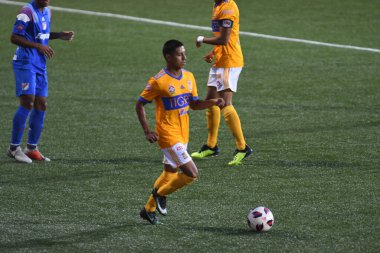 Atlanta United sunucusu Tigres & MLS Homegrown takımları 31 Temmuz 2018 'de Atlanta, Georgia' da düzenlenen MLS All Star haftasında.