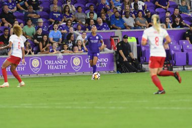 Orland Pride, 25 Ağustos 2018 'de Orlando Florida' daki Exploria Stadyumu 'nda Chicago Red Stars' a ev sahipliği yapıyor..  