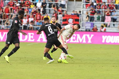 Flamengo Eintracht Frankfurt 'a karşı 12 Ocak 2019 Cumartesi günü Orlando City Stadyumu' nda.  