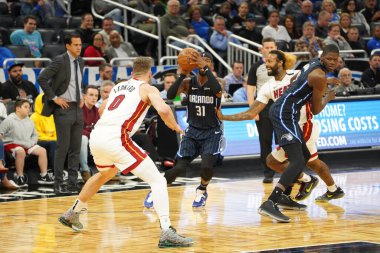Orlando Magic 1 Şubat 2020 tarihinde Orlando Florida 'daki Amway Center' da Miami Heat 'e ev sahipliği yaptı.. 