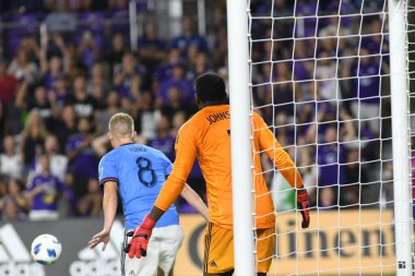 Orlando City 26 Temmuz 2018 'de Florida Exploria Stadyumu' nda NYC FC 'ye ev sahipliği yaptı. Fotoğraf: Marty Jean-Louis