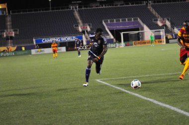 Orlando City SC, 29 Haziran 2016 'da Orlando Florida' daki Kamp Dünyası Stadyumu 'nda Fort Lauderdale Strikers' a ev sahipliği yaptı..