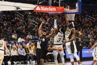 Orlando Magic, 31 Ocak 2019 'da Orlando Florida' daki Amway Center 'da Indiana Pacers' a ev sahipliği yapıyor..