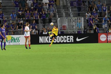 Orland Pride, 25 Ağustos 2018 'de Orlando Florida' daki Exploria Stadyumu 'nda Chicago Red Stars' a ev sahipliği yapıyor..  
