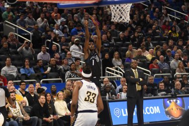 Orlando Magic, 31 Ocak 2019 'da Orlando Florida' daki Amway Center 'da Indiana Pacers' a ev sahipliği yapıyor..