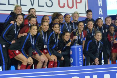 ABD, 7 Mart 2018 tarihinde Orlando City Stadyumu 'ndaki SheBelives Kupası' nda İngiltere ile karşı karşıya geldi..  