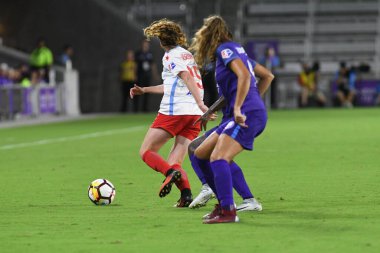 Orland Pride, 25 Ağustos 2018 'de Orlando Florida' daki Exploria Stadyumu 'nda Chicago Red Stars' a ev sahipliği yapıyor..  