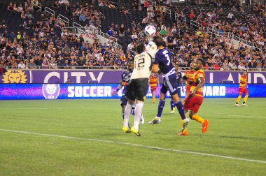 Orlando City SC, 29 Haziran 2016 'da Orlando Florida' daki Kamp Dünyası Stadyumu 'nda Fort Lauderdale Strikers' a ev sahipliği yaptı..