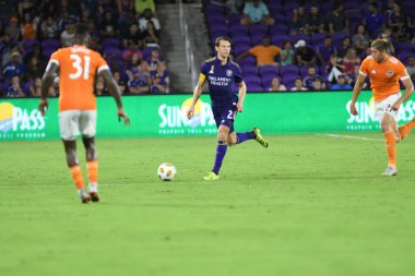Orlando City SC, 22 Eylül 2018 'de Florida Exploria Stadyumu' nda Houston Dynamo 'yu ağırladı..