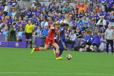 Orlando Pride, 23 Eylül 2017 'de Orlando City Stadyumu' nda Portland Thorns 'a ev sahipliği yaptı.. 