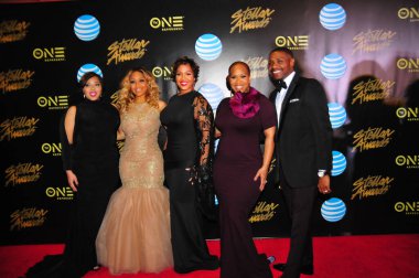 20 Şubat 2016 'da Las Vegas Nevada' daki Orleans Arena 'da düzenlenen 31. Yıldız Ödülleri sırasında kırmızı halı. Fotoğraf: Marty Jean-Louis