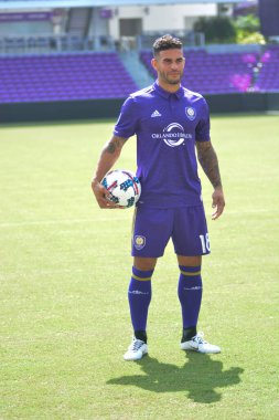 Orlando City SC, Dom Dwyer 'ı tanıtmak için bir basın toplantısı düzenledi..  