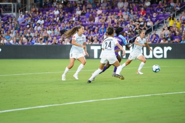 Orlando Pride 20 Temmuz 2019 tarihinde Florida Exploria Stadyumu 'nda Sky Blue FC' ye ev sahipliği yaptı.. 