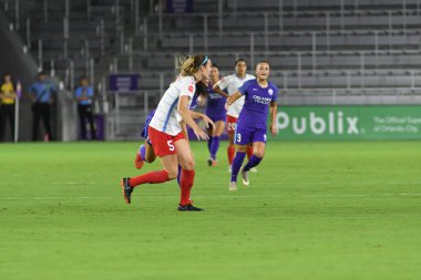 Orland Pride, 25 Ağustos 2018 'de Orlando Florida' daki Exploria Stadyumu 'nda Chicago Red Stars' a ev sahipliği yapıyor..  
